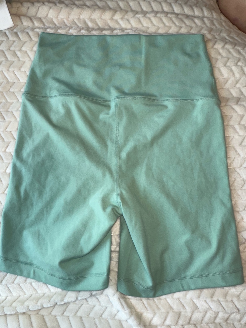 Yogalicious Lux Everyday 7” Short Mint Green Size Large